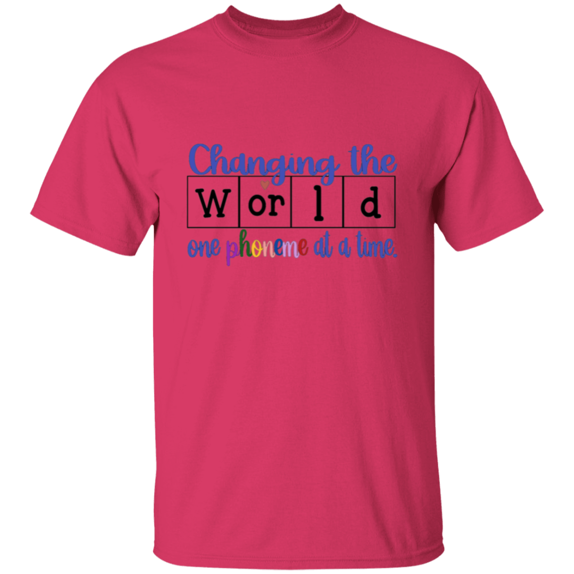 Changing the World 1 Phoneme at a time