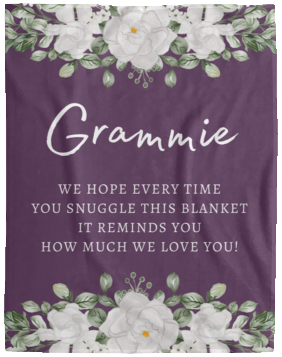 Grammie Plush Fleece Blanket