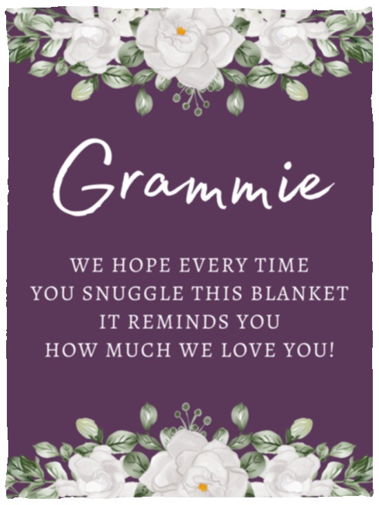 Grammie Plush Fleece Blanket