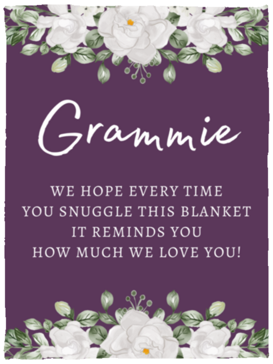 Grammie Plush Fleece Blanket