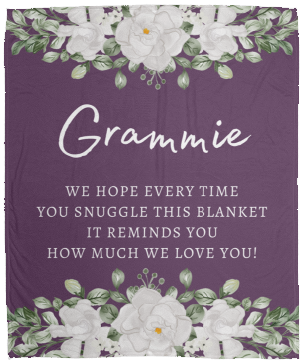 Grammie Plush Fleece Blanket