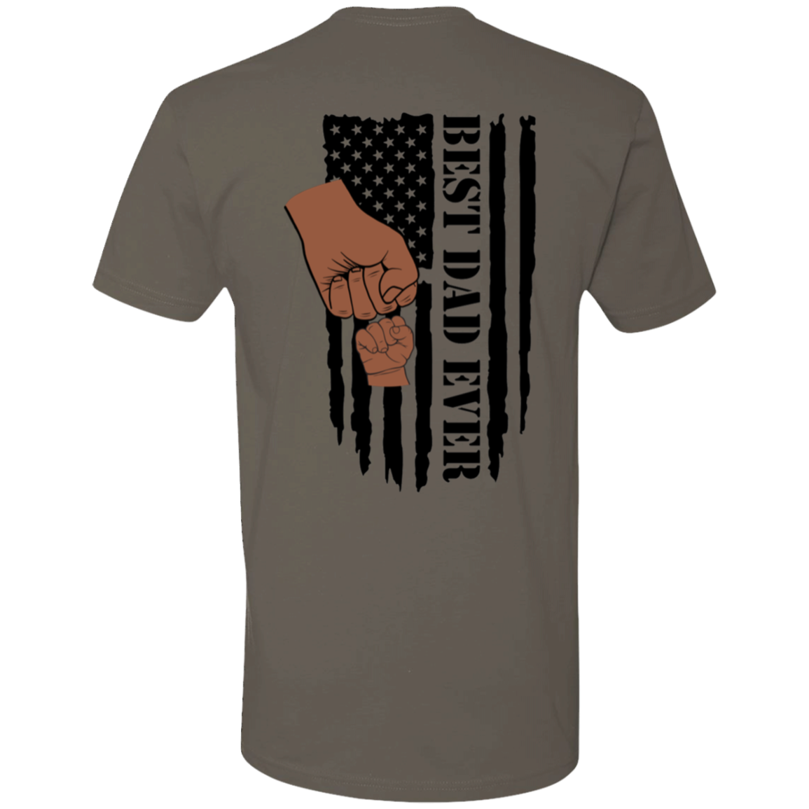 Dad Raised Fist Bump T-Shirt Version 2