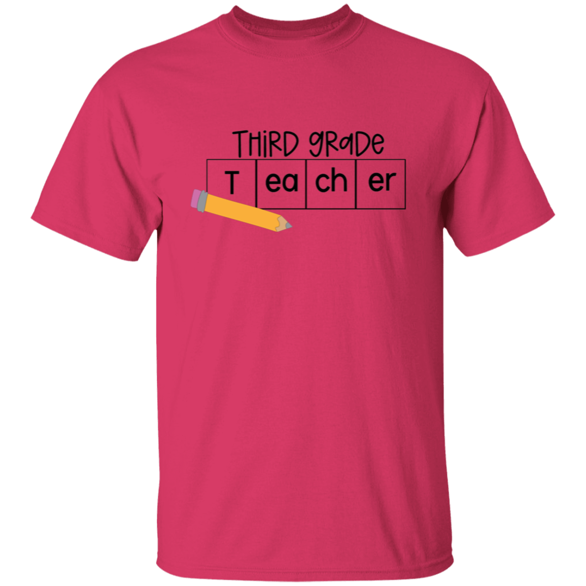 Phoneme 3 and 4 Grade Teacher Shirts: Unique & Fun Teacher Apparel