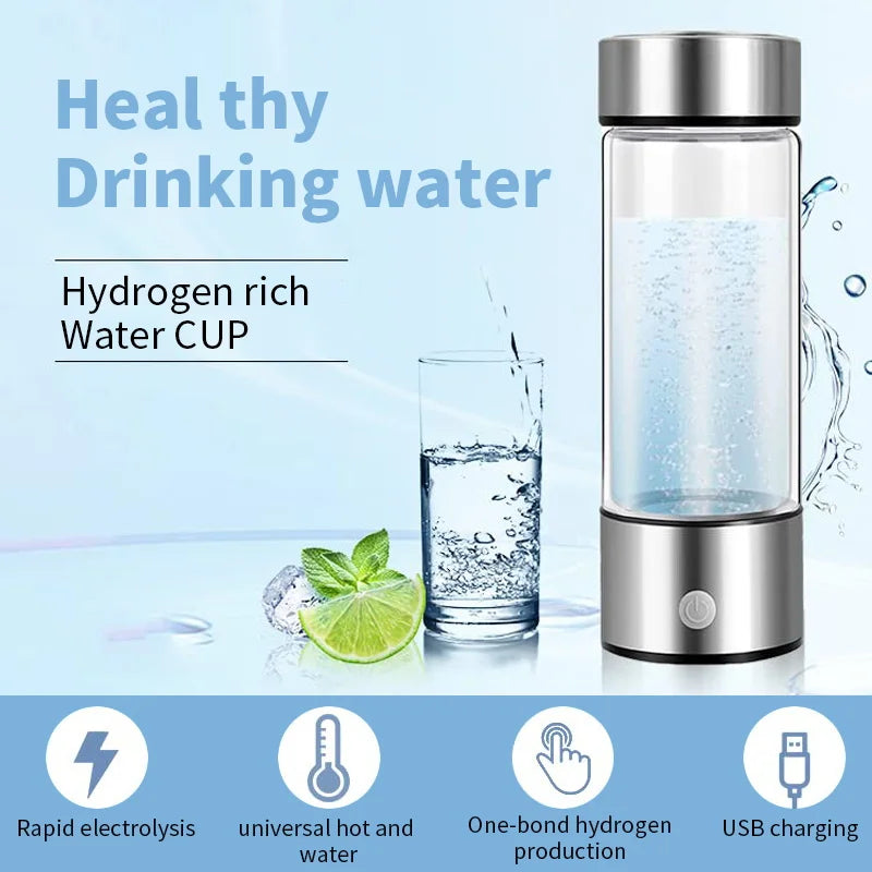 Hydroclam-essence Hydrogen Water Bottle