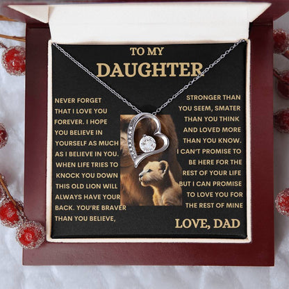 TO MY DAUGHTER LION AND CUB