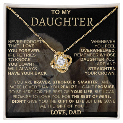 To My Daughter Love Dad