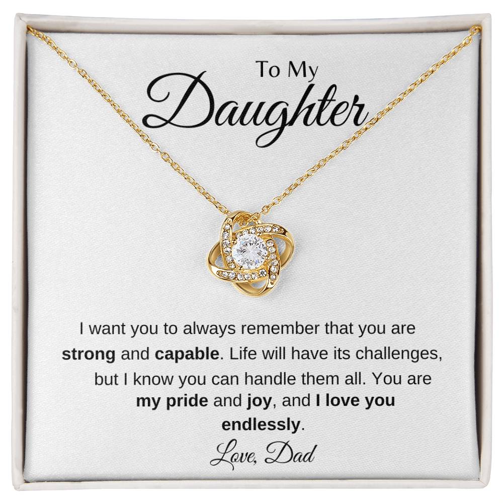 To My Daughter Strong and Capable