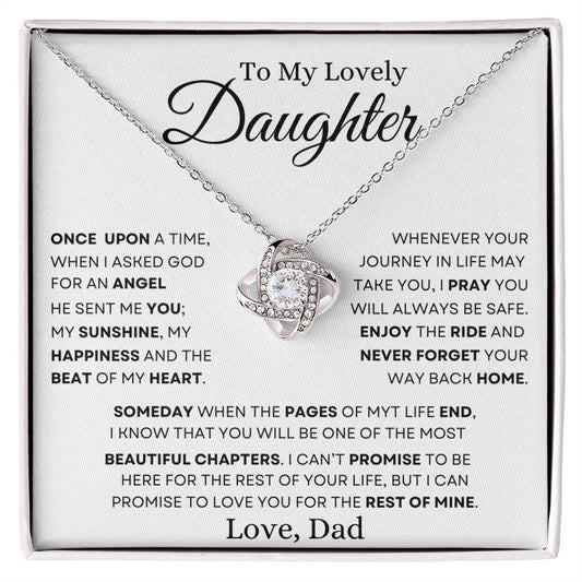 To My Lovely Daughter Love Dad