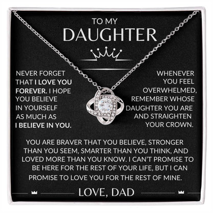 To My Daughter Love Dad