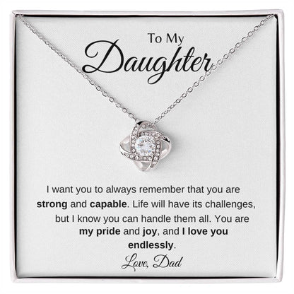 To My Daughter Strong and Capable