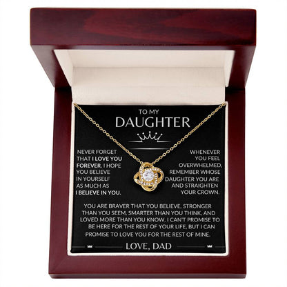 To My Daughter Love Dad