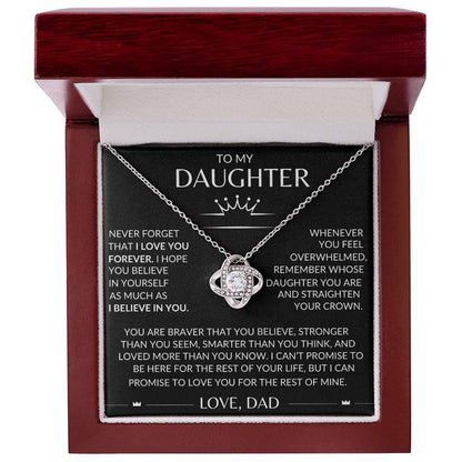 To My Daughter Love Dad