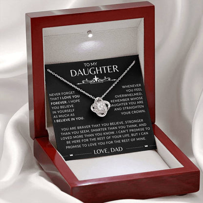 To My Daughter Love Dad Never Forget