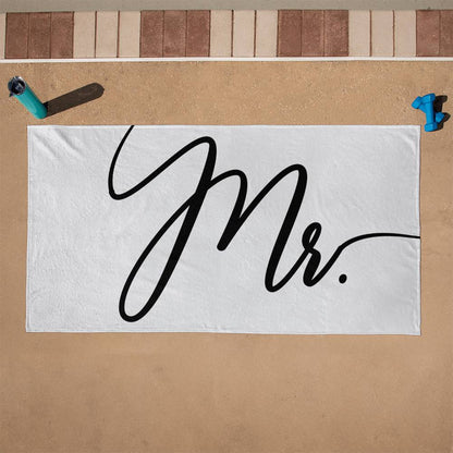 Mr. Beach Towel : Wedding Gift